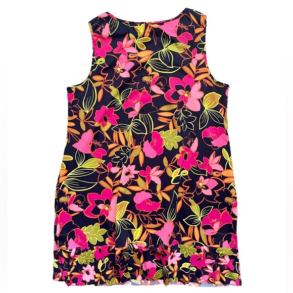 NWT Land’s End Tropical Deep Sea Jungle Nylon Cover Up Dress - Picture 4 of 4